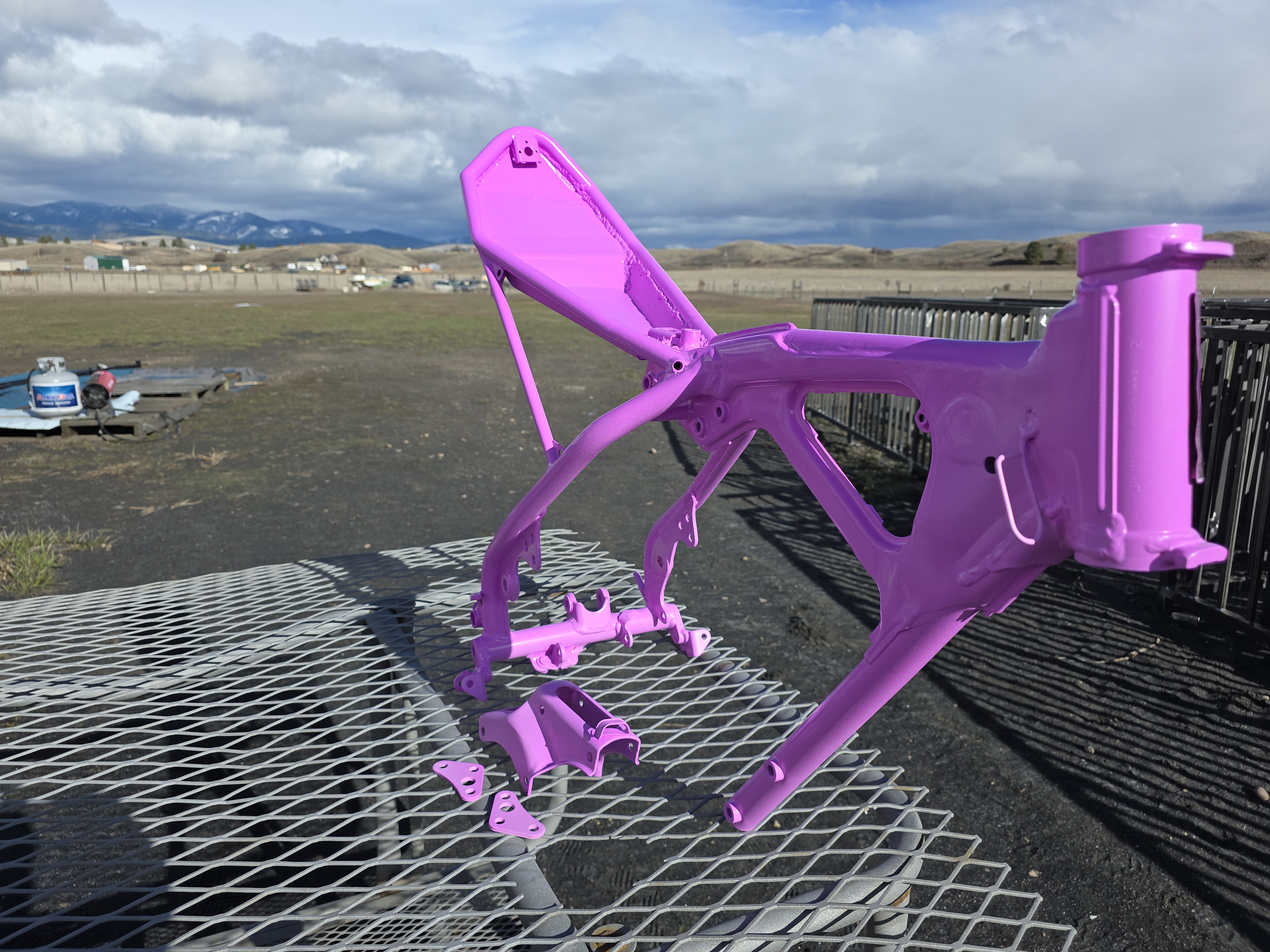 Powder coated project