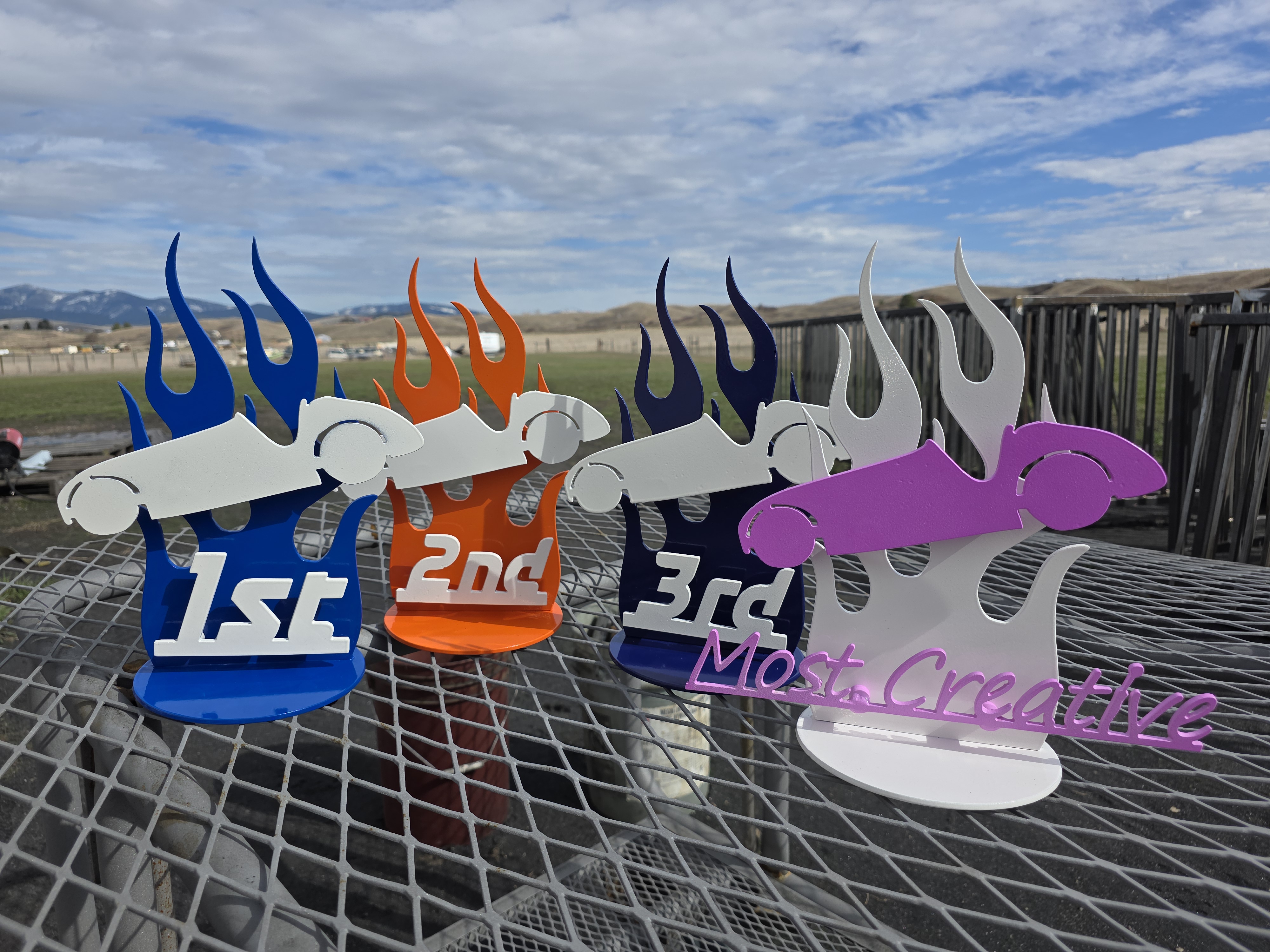 Powder coated project
