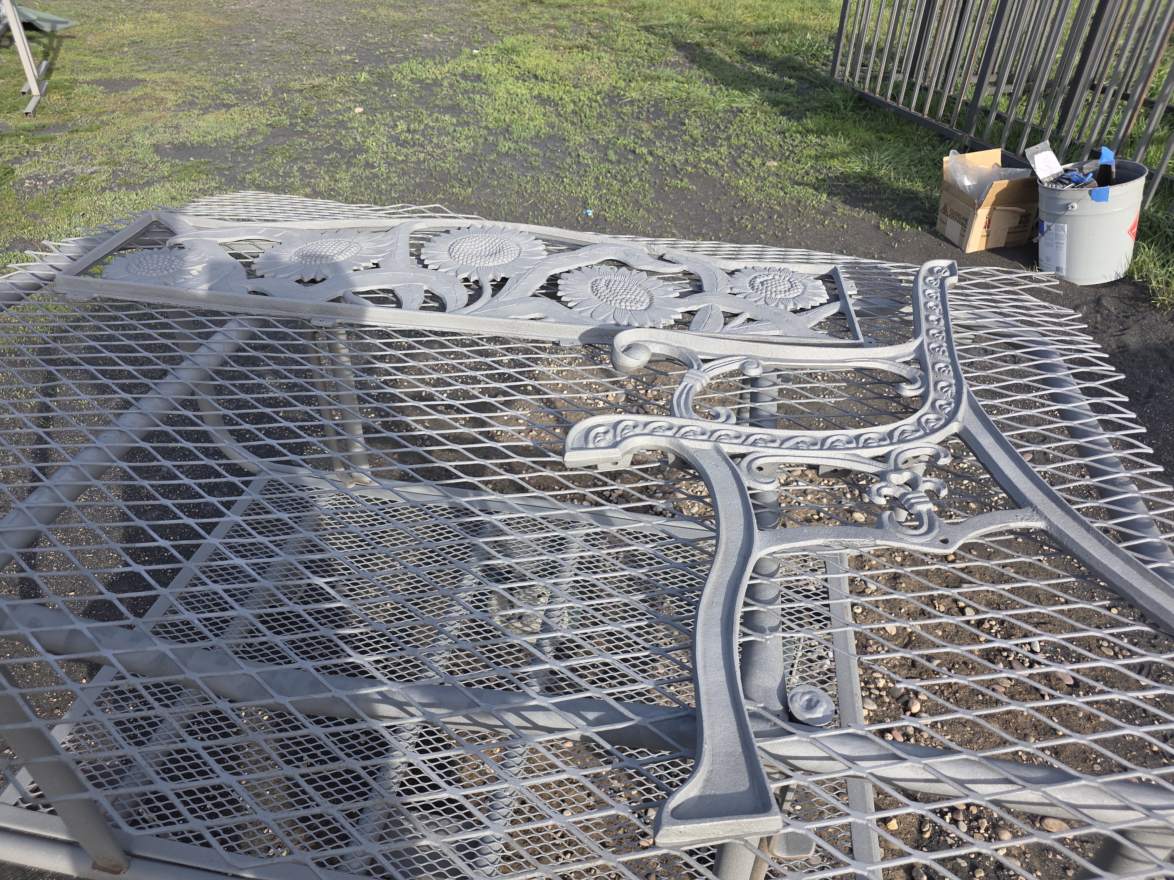 Powder coated project